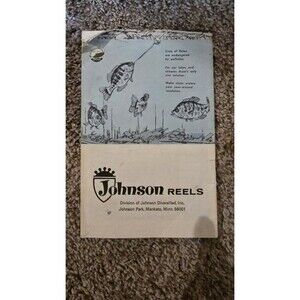 Vintage Original - 1976 Johnson Fishing Reels Print Ad (5.75" X 8.5") Minnesota